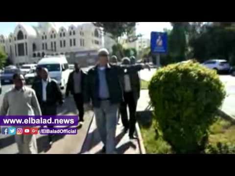 صدى البلد | محافظ أسوان يتفقد الخدمات الأمنية والشرطية.