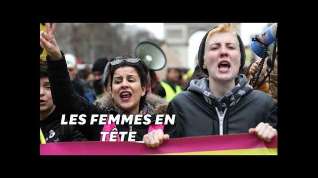 Pour l’acte XVII des Gilets jaunes, les femmes ont mené le cortège parisien