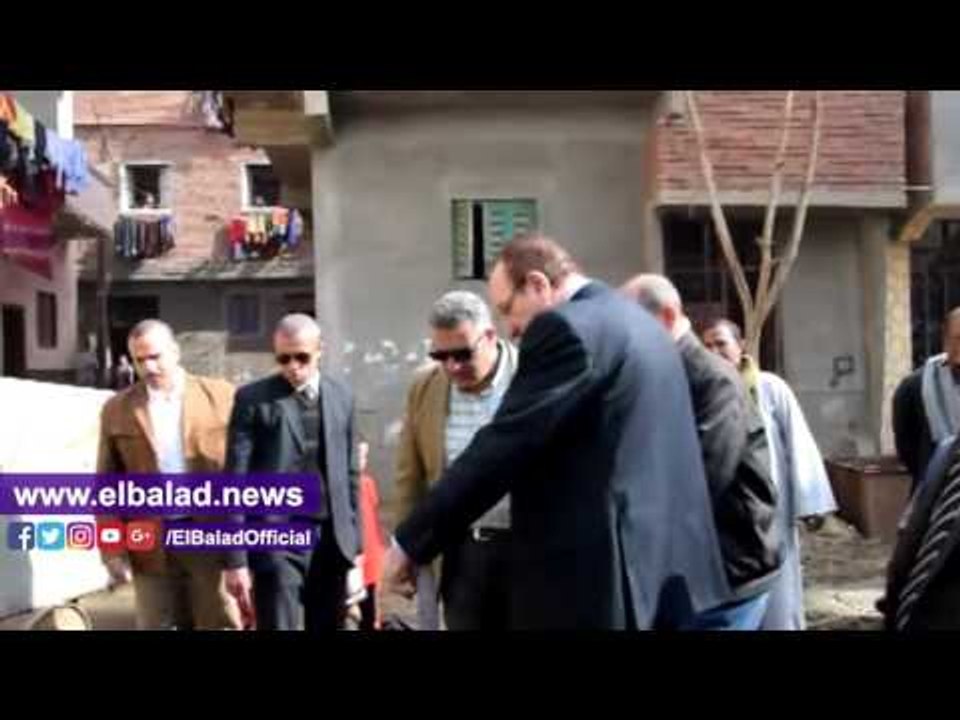 صدى البلد |محافظ بني سويف يتفقد منطقة محي الدين وباكيات تحيا مصر