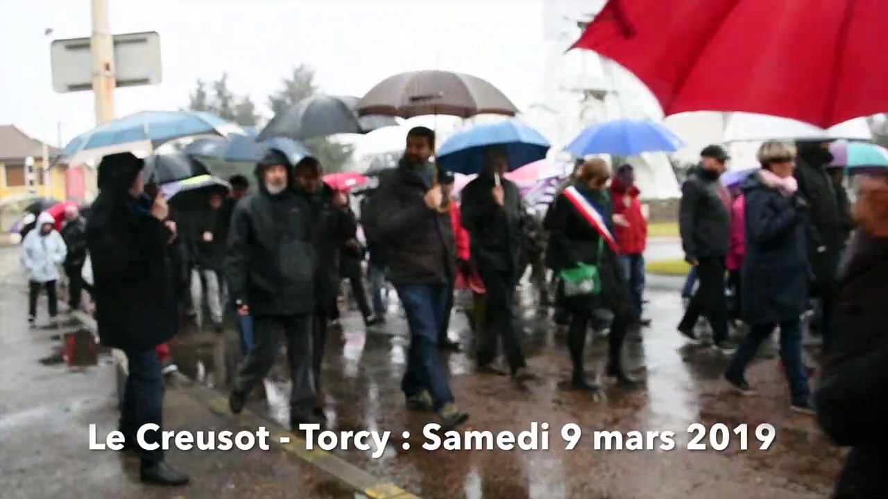 LE CREUSOT - TORCY : Marche contre la drogue