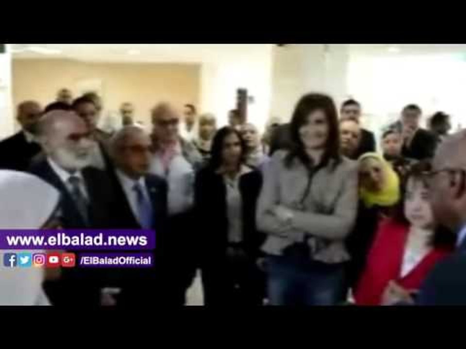 صدى البلد |  وزيرة الهجرة تطالب المصرين فى الخارج بدعم مستشفى سرطان الاقصر