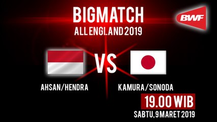 Live Steaming Semifinal All England 2019, Hendra/Ahsan Lawan Wakil Jepang Rival Marcus/Kevin