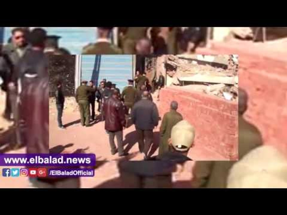 صدى البلد | انهيار منزل مكون من 4 طوابق بالمحلة