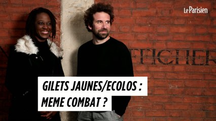 Gilets jaunes et écolos : même combat pour Priscillia Ludosky et Cyril Dion