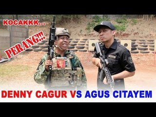 Kocakkk...Perang!!! Denny Cagur VS Agus Citayem