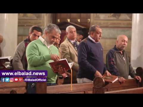 صدى البلد | إقامة صلوات وقداس ليلة رأس السنة بالكنيسة البطرسية