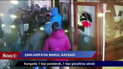 Şanlıurfa’da esnafın marul kavgası: 1 yaralı, 1 gözaltı