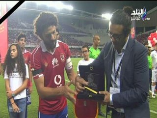-مع شوبير - تكريم اللاعب حسام غالي قبل مباراة الأهلي و روما