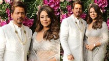 Akash Ambani & Shloka Wedding: Shahrukh Khan arrives with Gauri Khan; Watch Video | FilmiBeat