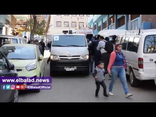 صدى البلد |لحظة خروج الجثامين من مشرحة زينهم