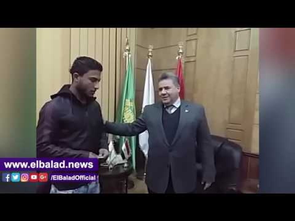 صدى البلد | " القاضى" لنجل شهيد كمين الهرم:من حقك أن تفخر بوالدك