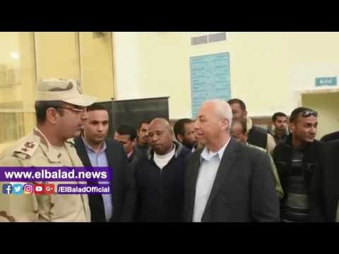 صدى البلد |محافظ أسوان يتابع أعمال إنشاء المستشفى العام الجديد