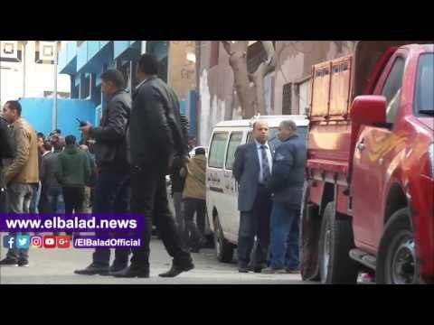 صدى البلد | لحظة وصول جثمان «الأمين العام السابق لمجلس الدولة» إلى مشرحة زينهم