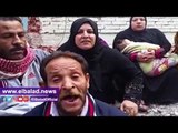 صدى البلد |«مأساة أب» فقد 4 من عائلته بعد انهيار منزله: «محتاجين مكان يلمنا»