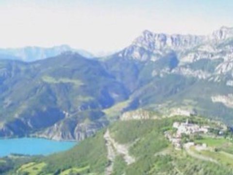 parapente Saint vincent les forts + 360 mont colombis