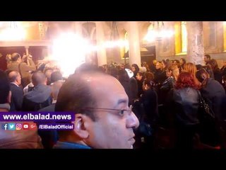 صدى البلد | صلاة الجنازة على الشهيدة"28" لتفجيرالكنيسة البطرسية