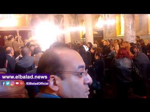 صدى البلد | صلاة الجنازة على الشهيدة 28 لتفجيرالكنيسة البطرسية