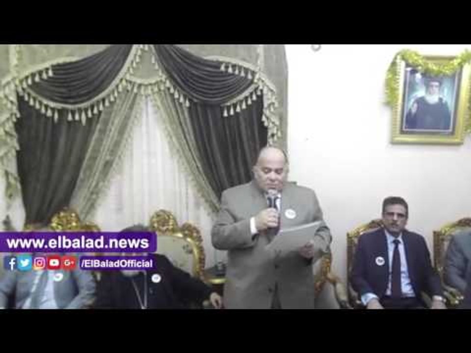 صدى البلد | محافظ الدقهلية من الكنيسة: لن يفرق بيننا خائنون وغدا مشرق ومضئ