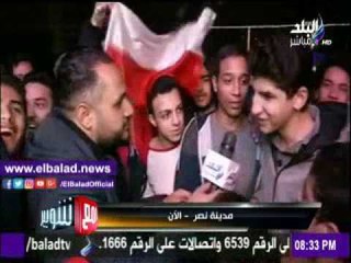 صدى البلد |مواطنو مدينة نصر يتوقعون فوز مصر على مالى 2/0