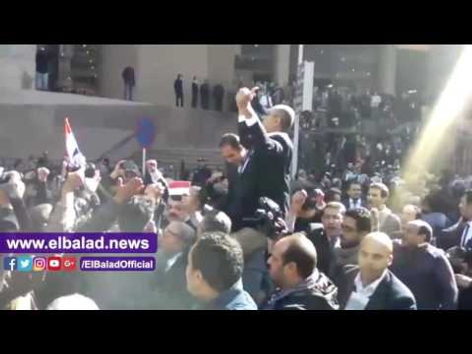 صدى البلد |خالد علي «يلوح بأصابعه بإشارة مسيئة» عقب النطق بمصرية تيران وصنافير