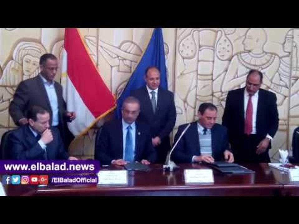 صدى البلد | توقيع بروتوكول بين القوميةلمياه الشرب والبحيرة لتنفيذ مشروعها ب230 مليون جنيه