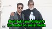 Shah Rukh Khan and Amitabh Bachchan's fun banter on social media