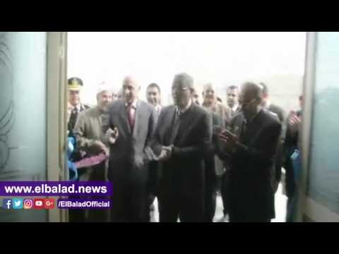 صدى البلد | محافظ المنيا ومديرالأمن يفتتحان معرض منتجات قطاع مصلحة السجون