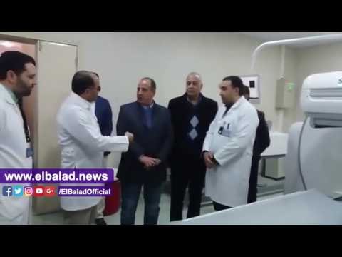 صدى البلد | محافظ البحيرة يتفقد الاقسام الجديد بمركز الاورام بدمنهور