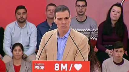 Pedro Sánchez critica el "feminismo liberal" de Ciudadanos.