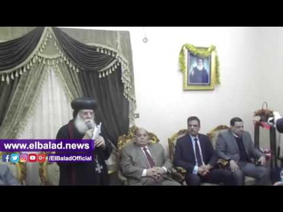 صدى البلد |أسقف المنصورة: المحبة لغة السماء ..والسلام رسالة المسيح