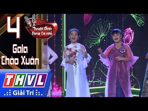 THVL | Tuyệt Đỉnh Song Ca Nhí – Gala Chào Xuân: Áo Dài Việt Nam – Cát Viên, Ngọc Nhi