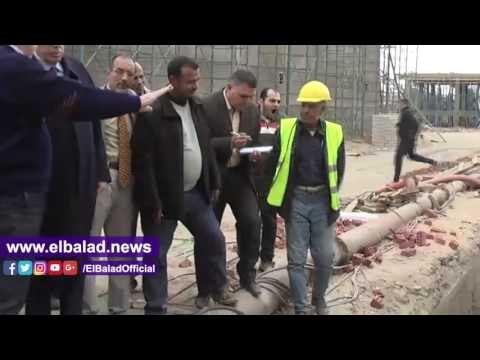 صدى البلد |محافظ الجيزة فى جولة مفاجئة لمحطة مياة الحوامدية و الدالى : إنتهاء 70% من الأعمال