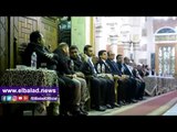 صدى البلد | الإعلامي محمد علي خير يتلقى عزاء والدته في مسجد عمر مكرم