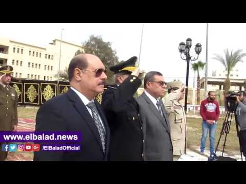 صدى البلد | الموسيقى العسكرية تعزف "سلام الشهيد" بحضور مدير أمن الفيوم ومساعد الوزير