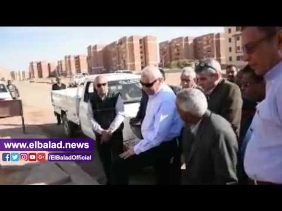 صدى البلد | محافظ سوان يتفقد الأعمال الجارية بمشروعات الإسكان الإجتماعى