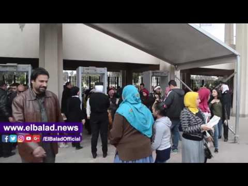 صدى البلد | تواجد أمني مكثف لتأمين زوار معرض الكتاب الدولي