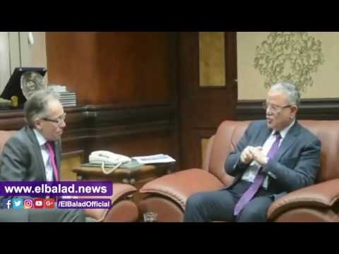 صدى البلد | محافظ المنيا يبحث مع السفير الاسترالي فرص التعاون والاستثمار