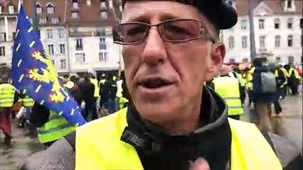 Besançon : témoignage d’Alain Hoffmann touché par un tir de LBD le 1er décembre à Paris