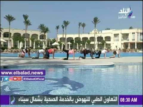 صدى البلد |تدريبات رياضية لجسم رشيق على صباح البلد