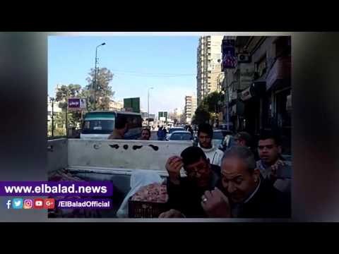 صدى البلد | الرقابة الادارية بالشرقية تضبط سيارة دواجن مذبوحة مجهولة المصدر