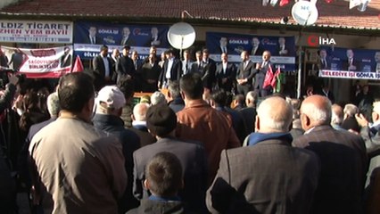 Bakan Pakdemirli, seçim irtibat bürosu açılışında konuştu