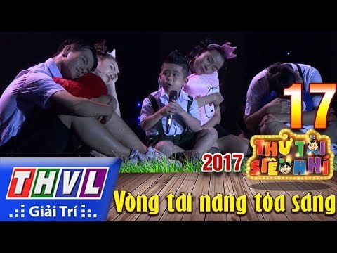 THVL | Thử tài siêu nhí 2017 – Tập 17[2]: Nhạc kịch Fly me to the moon - Quốc Dương
