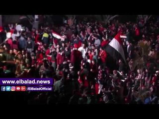 صدى البلد | مشجعو الدقهلية بالنادى الاجتماعى بستاد المنصورة يهتفون:"هنكسب"