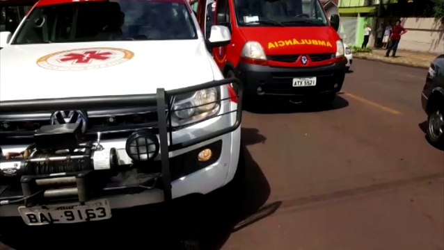 Siate atende pessoa ferida no Bairro Coqueiral