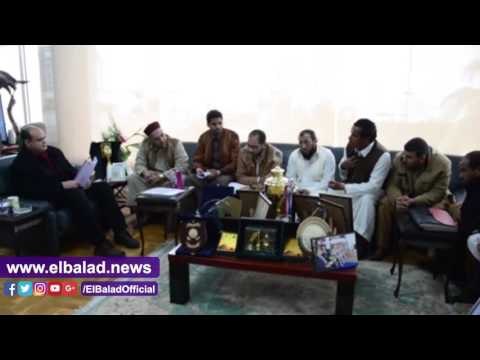 صدى البلد | ابو زيد يستمع لمقترحات رابطة شباب الضبعة للنهوض بالسياحة والتعليم بمطروح