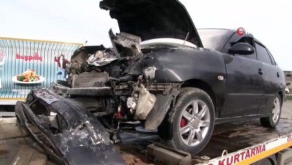 Samsun'da trafik kazası: 4 yaralı