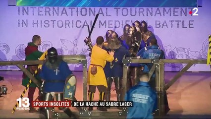 Sports insolites : de la hache au sabre laser