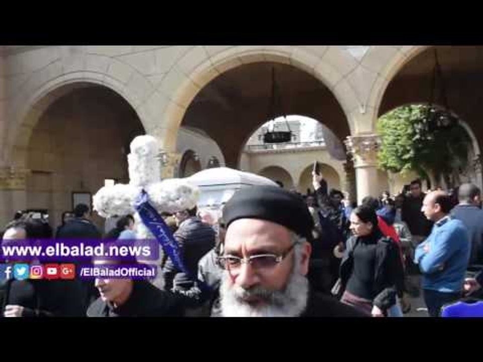 صدى البلد | صلاة الجنازة على "دميانة أمير" الشهيدة 29 في حادث تفجير البطرسية