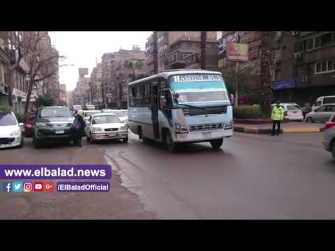 صدى البلد | سقوط أمطار بأنحاء الجيزة والقاهرة وسط تكدس في الحركة المرورية