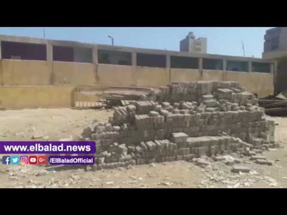 صدى البلد | محطة سكك حديد المنشاه بسوهاج الداخل مفقود والخارج مولود